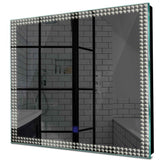 Specchio LED Quadrato | Pulsante touch | Luce bianca neutra - Reyze Serie Official Modello 6